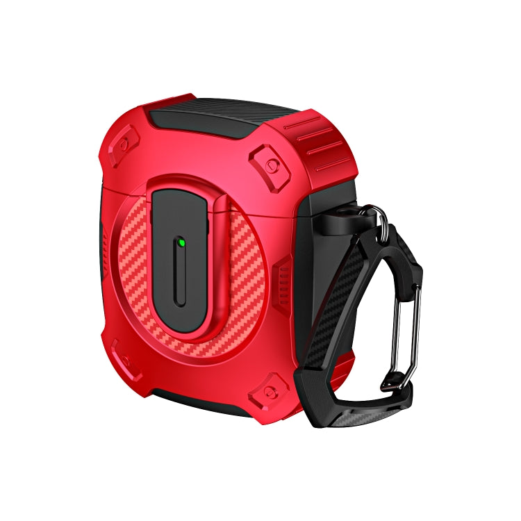 Lock Shockproof Bluetooth Earphone Protective Case, For AirPods Pro, For AirPods 2 / 1
