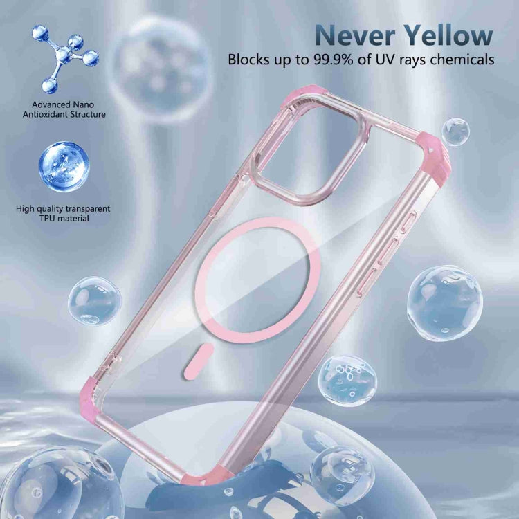 Transparent MagSafe Magnetic Phone Case, For iPhone 15 Pro Max, For iPhone 15 Pro, For iPhone 15 Plus, For iPhone 15