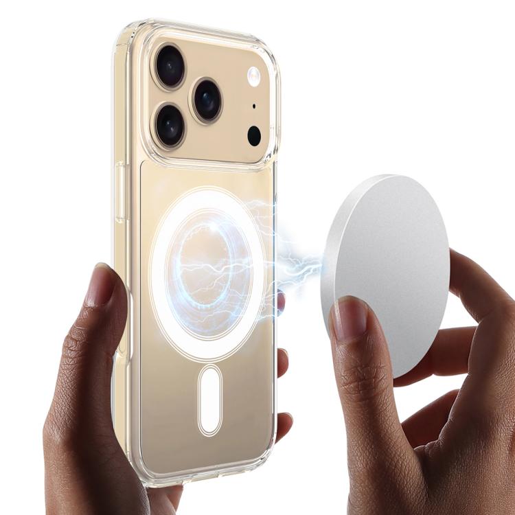 MagSafe Clear Acrylic PC Hybrid TPU Phone Case