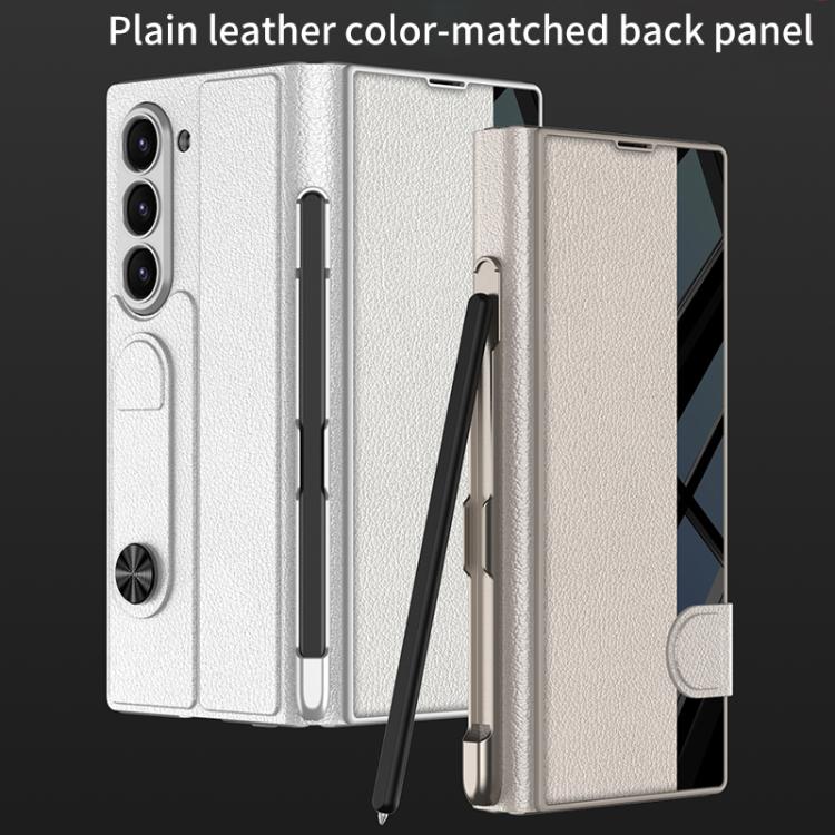 GKK Integrated Full Coverage Flip Phone Case with Pen Slot, Not Included Pen