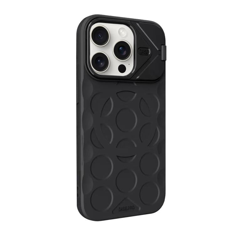 Lens Frame Holder MagSafe PC Hybrid TPU Phone Case, For iPhone 15 Pro Max, For iPhone 15 Pro, For iPhone 15 Plus, For iPhone 15