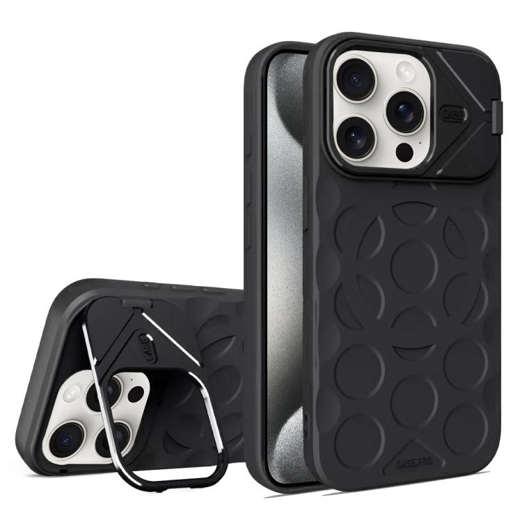 Lens Frame Holder MagSafe PC Hybrid TPU Phone Case, For iPhone 15 Pro Max, For iPhone 15 Pro, For iPhone 15 Plus, For iPhone 15
