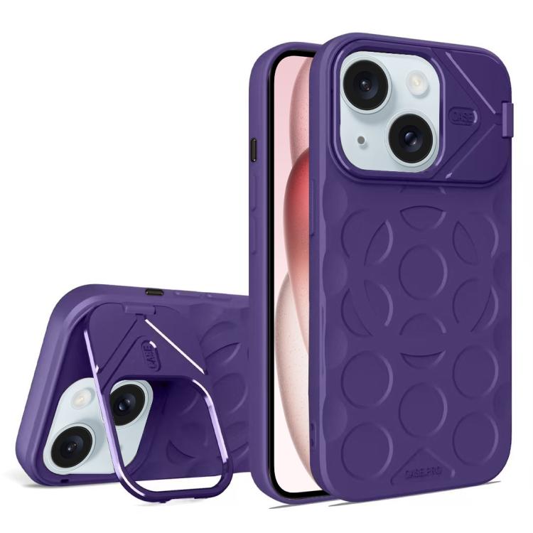 Lens Frame Holder MagSafe PC Hybrid TPU Phone Case, For iPhone 15 Pro Max, For iPhone 15 Pro, For iPhone 15 Plus, For iPhone 15