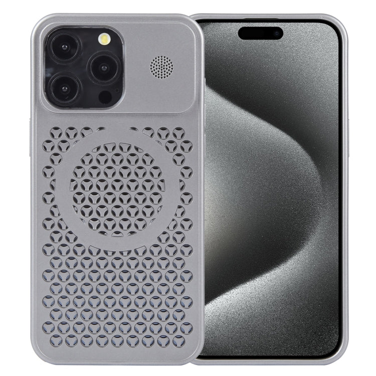 Pure Color Honeycomb Aromatherapy MagSafe Phone Case, For iPhone 15 Pro Max, For iPhone 15 Pro, For iPhone 15 Plus, For iPhone 15