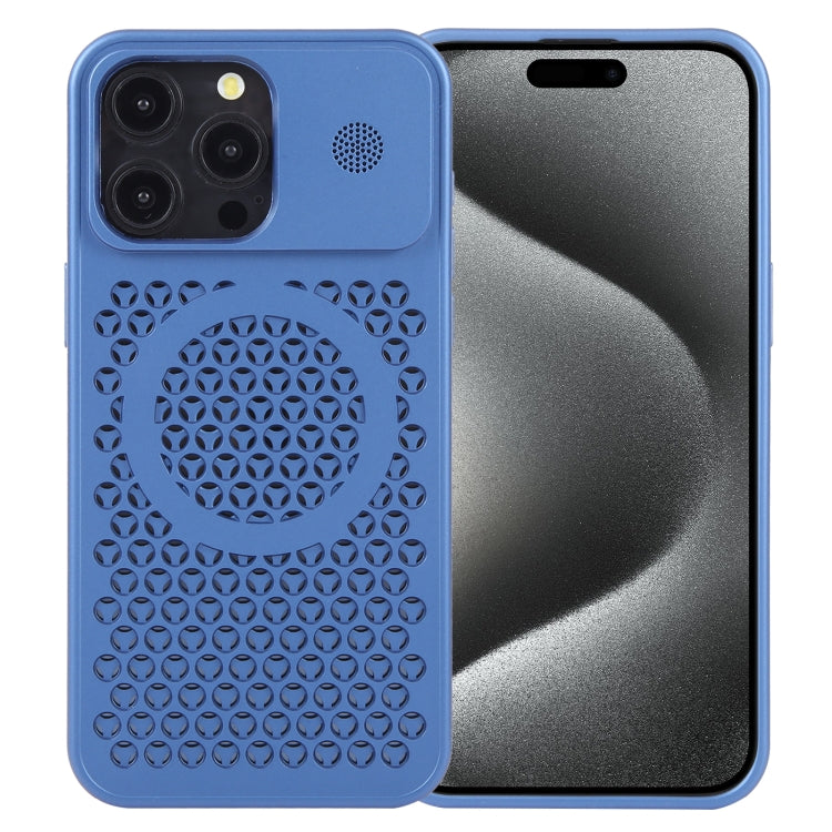 Pure Color Honeycomb Aromatherapy MagSafe Phone Case, For iPhone 15 Pro Max, For iPhone 15 Pro, For iPhone 15 Plus, For iPhone 15