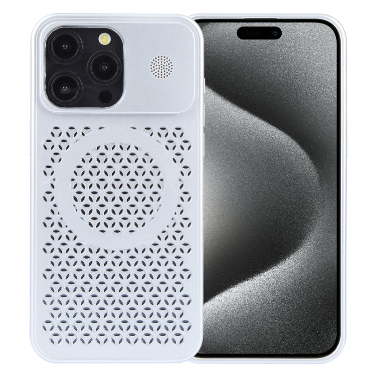 Pure Color Honeycomb Aromatherapy MagSafe Phone Case, For iPhone 15 Pro Max, For iPhone 15 Pro, For iPhone 15 Plus, For iPhone 15