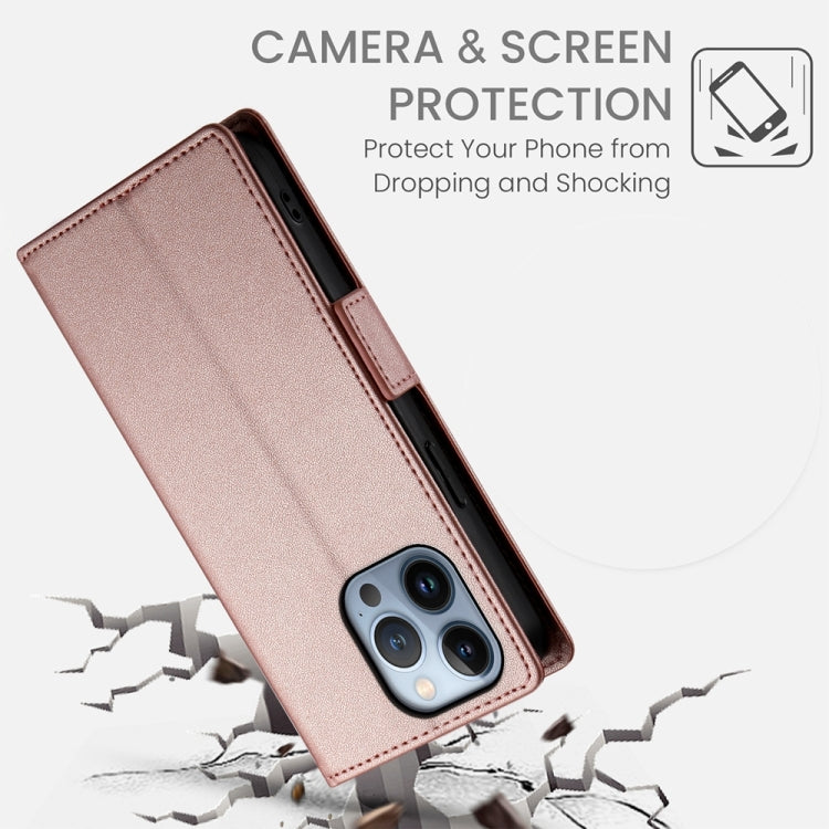 Side Buckle Magnetic Frosted Leather Phone Case, For iPhone 13 Pro, For iPhone 13, For iPhone 13 mini