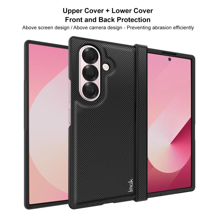 imak Ruiyi Series Carbon Fiber PU + PC Phone Case