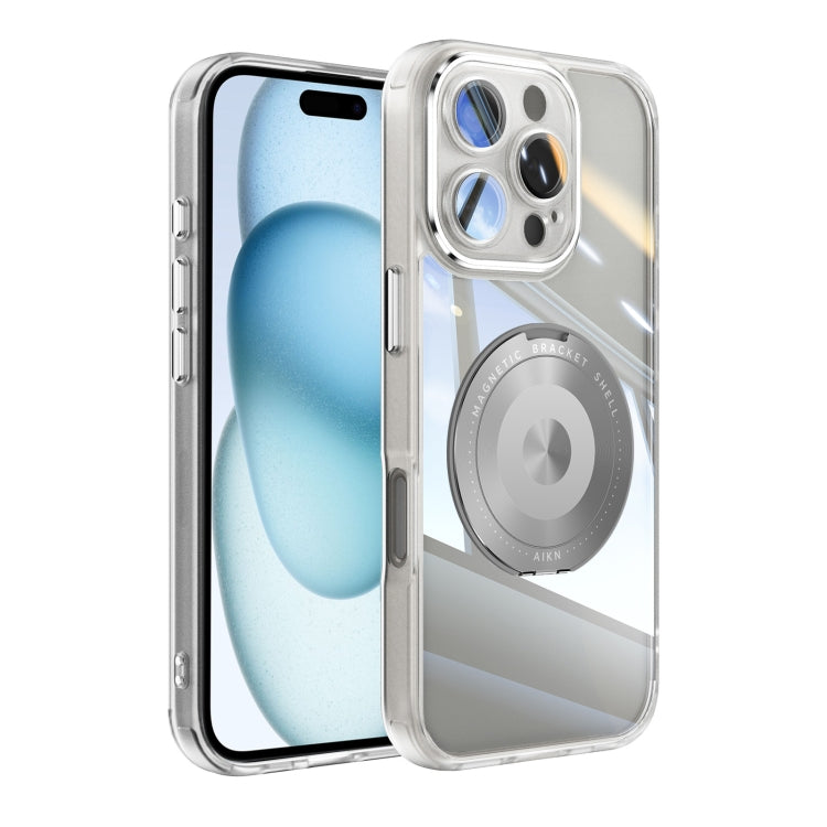 360 Holder Magsafe Acrylic Hybrid TPU Phone Case, For iPhone 16e, For iPhone 16 Pro Max, For iPhone 16 Pro, For iPhone 16 Plus