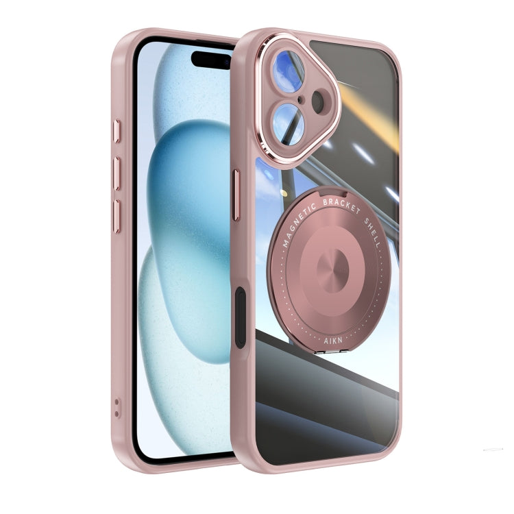 360 Holder Magsafe Acrylic Hybrid TPU Phone Case, For iPhone 16, For iPhone 15 Pro Max, For iPhone 15 Pro, For iPhone 15