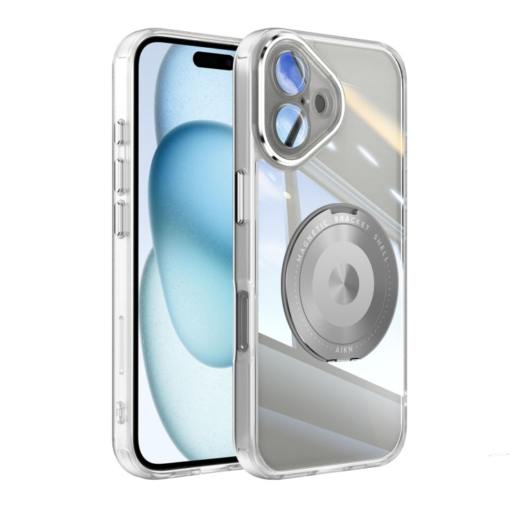 360 Holder Magsafe Acrylic Hybrid TPU Phone Case, For iPhone 16, For iPhone 15 Pro Max, For iPhone 15 Pro, For iPhone 15