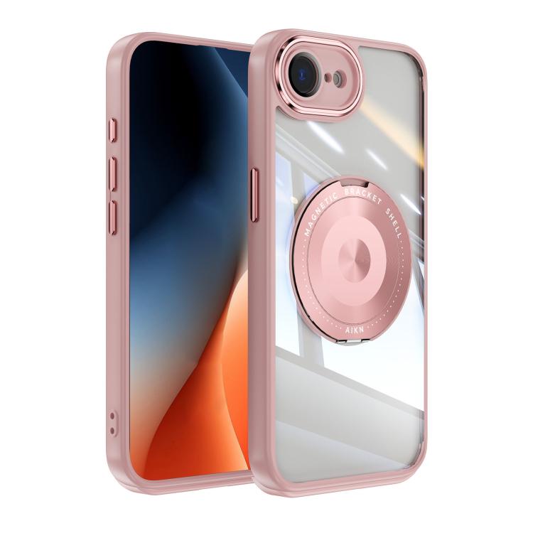 360 Holder Magsafe Acrylic Hybrid TPU Phone Case, For iPhone 16e, For iPhone 16 Pro Max, For iPhone 16 Pro, For iPhone 16 Plus