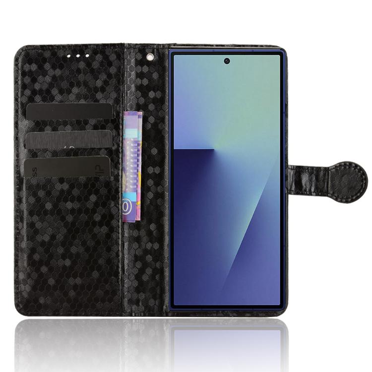 Honeycomb Dot Texture Leather Phone Case