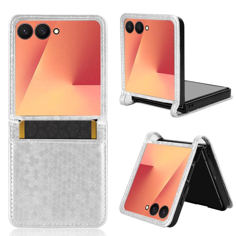 Honeycomb Dot Texture Leather Phone Case