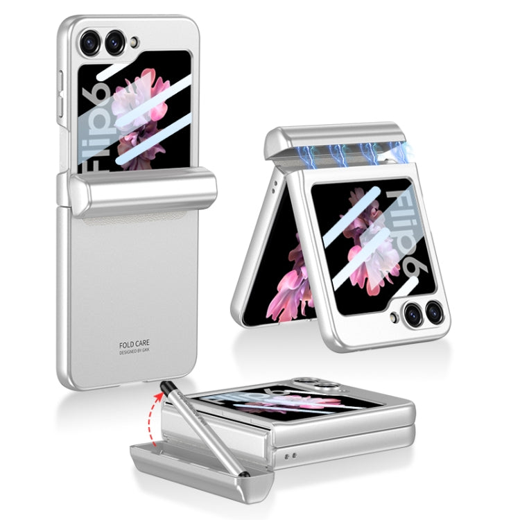 GKK Integrated Magnetic Full Coverage Flip Phone Case with Pen Box+Pen