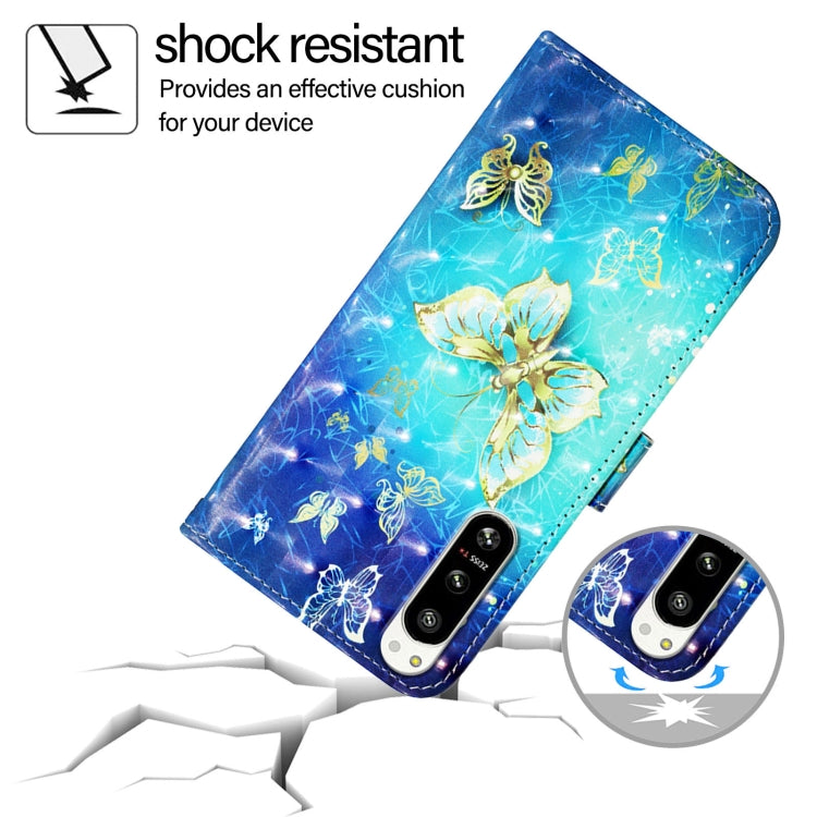 3D Painting Horizontal Flip Leather Phone Case