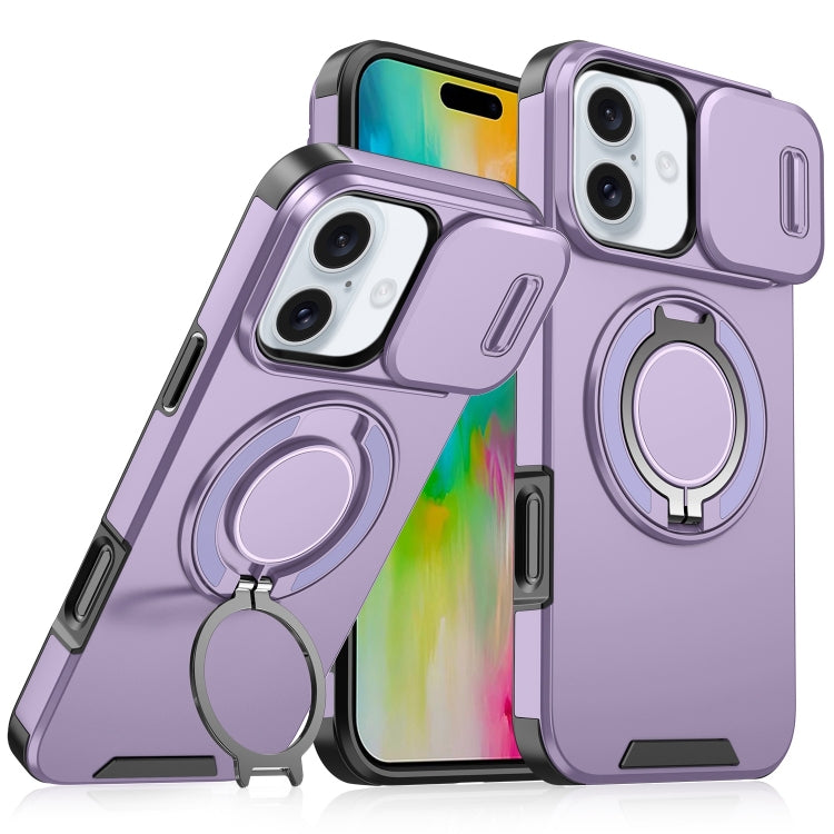 Sliding Camshield Ring Holder Phone Case