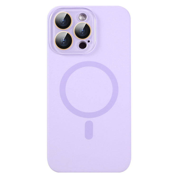 Liquid Silicone MagSafe Full Coverage Phone Case with Lens Film, For iPhone 13 Pro, For iPhone 13, For iPhone 12, For iPhone 12 Pro Max