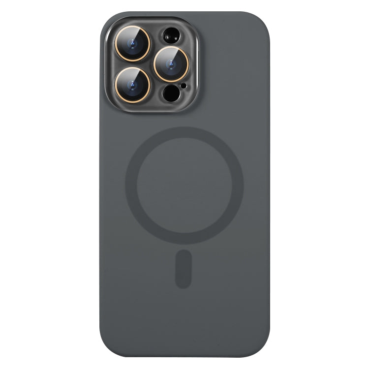 Liquid Silicone MagSafe Full Coverage Phone Case with Lens Film, For iPhone 13 Pro, For iPhone 13, For iPhone 12, For iPhone 12 Pro Max