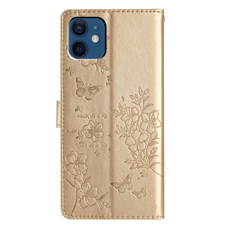 Butterflies and Flowers Leather Phone Case, For iPhone 12 mini, For iPhone 11 Pro Max, For iPhone 11, For iPhone 11 Pro