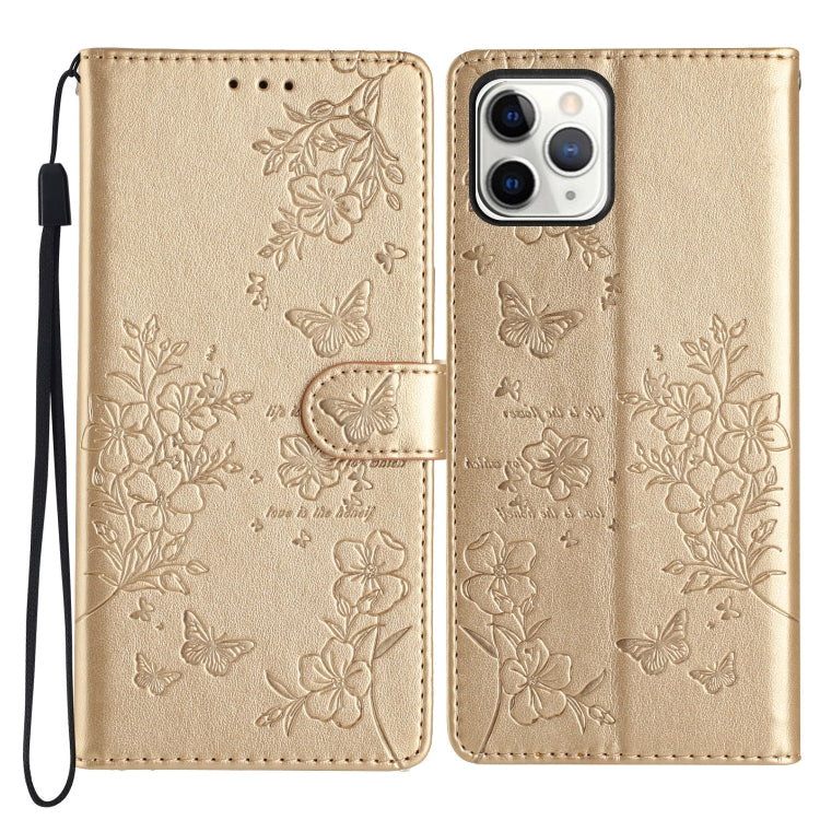 Butterflies and Flowers Leather Phone Case, For iPhone 12 mini, For iPhone 11 Pro Max, For iPhone 11, For iPhone 11 Pro