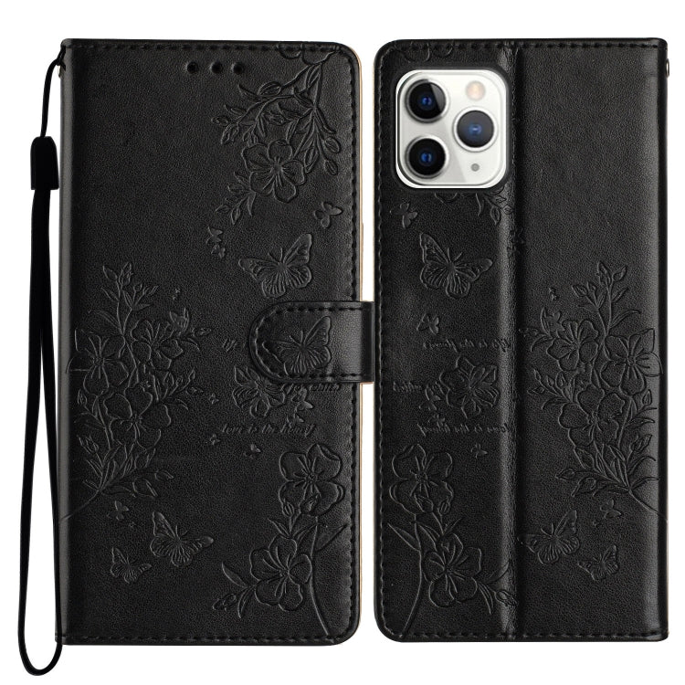 Butterflies and Flowers Leather Phone Case, For iPhone 12 mini, For iPhone 11 Pro Max, For iPhone 11, For iPhone 11 Pro