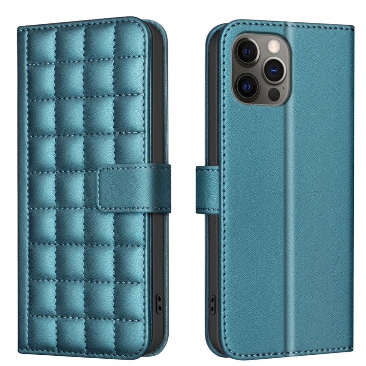 Square Texture Leather Phone Case, For iPhone 12 / 12 Pro, For iPhone 12 Pro Max, For iPhone 11 Pro Max, For iPhone 11