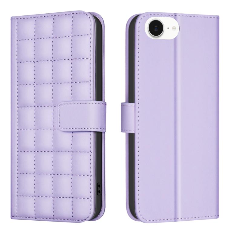 Square Texture Leather Phone Case, For iPhone 17 Pro Max, For iPhone 16e, For iPhone 16 Pro Max, For iPhone 16 Pro