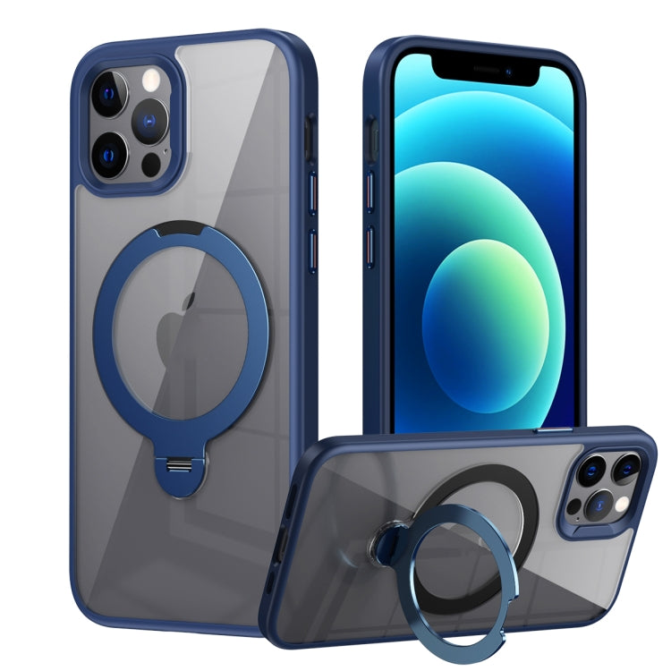 Transparent MagSafe Magnetic Rotating Ring Holder Phone Case, For iPhone 13 Pro Max, For iPhone 13 Pro, For iPhone 13, For iPhone 12 / 12 Pro, For iPhone 12 Pro Max