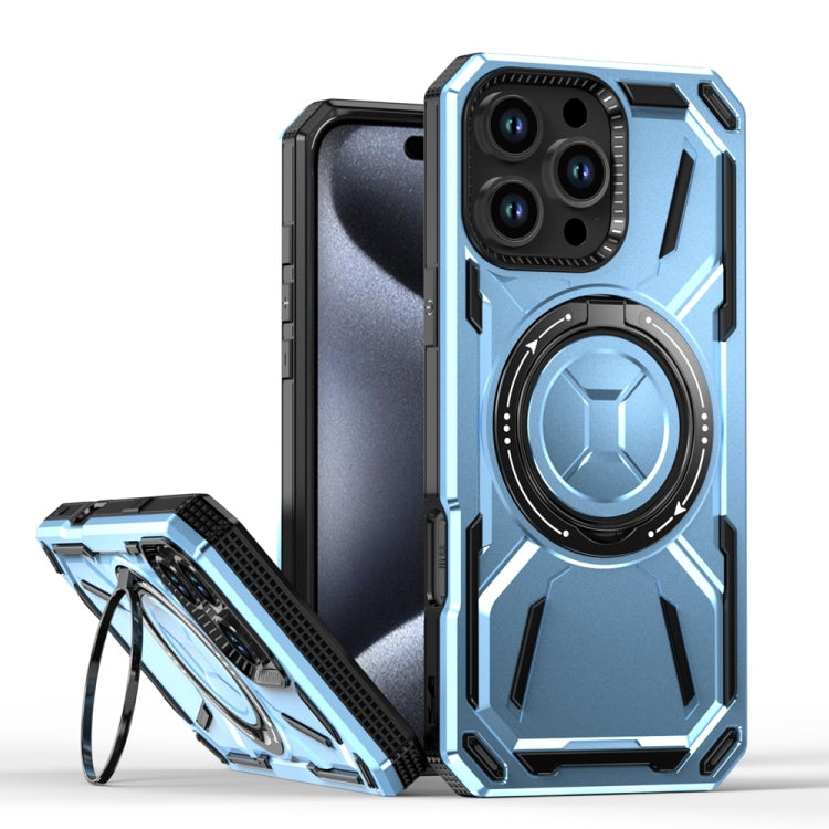 Armor II Series MagSafe Magnetic Holder Phone Case, For iPhone 16 Pro Max, For iPhone 16 Pro, For iPhone 16 Plus, For iPhone 16