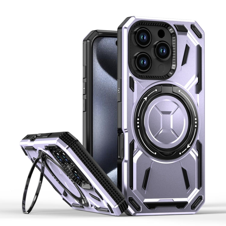 Armor II Series MagSafe Magnetic Holder Phone Case, For iPhone 16 Pro Max, For iPhone 16 Pro, For iPhone 16 Plus, For iPhone 16