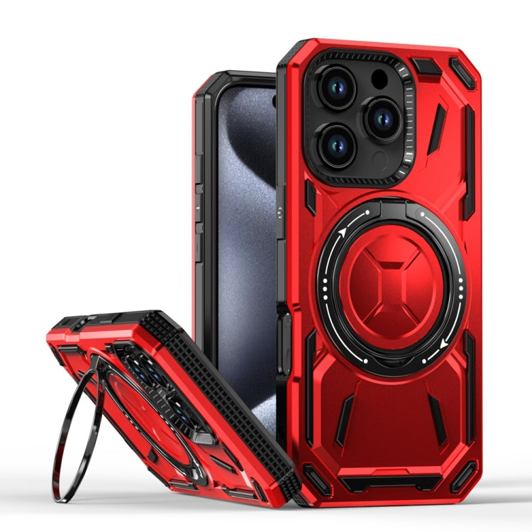 Armor II Series MagSafe Magnetic Holder Phone Case, For iPhone 16 Pro Max, For iPhone 16 Pro, For iPhone 16 Plus, For iPhone 16