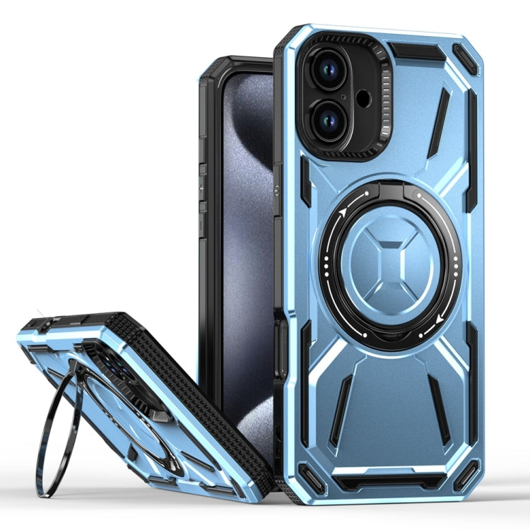 Armor II Series MagSafe Magnetic Holder Phone Case, For iPhone 16 Pro Max, For iPhone 16 Pro, For iPhone 16 Plus, For iPhone 16