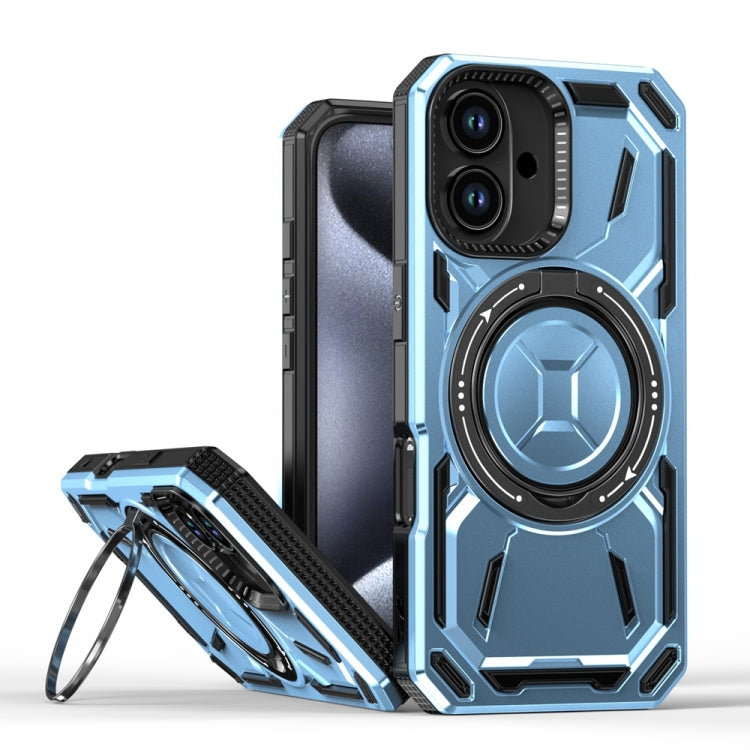 Armor II Series MagSafe Magnetic Holder Phone Case, For iPhone 16 Pro Max, For iPhone 16 Pro, For iPhone 16 Plus, For iPhone 16