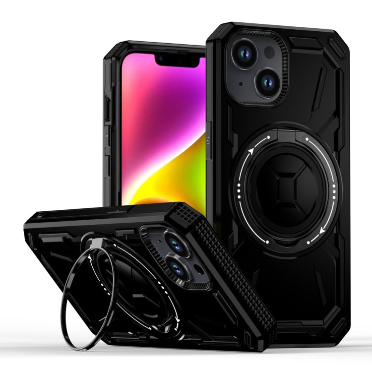 Armor II Series MagSafe Magnetic Holder Phone Case, For iPhone 15 Pro Max, For iPhone 15 Pro, For iPhone 15 Plus, For iPhone 15