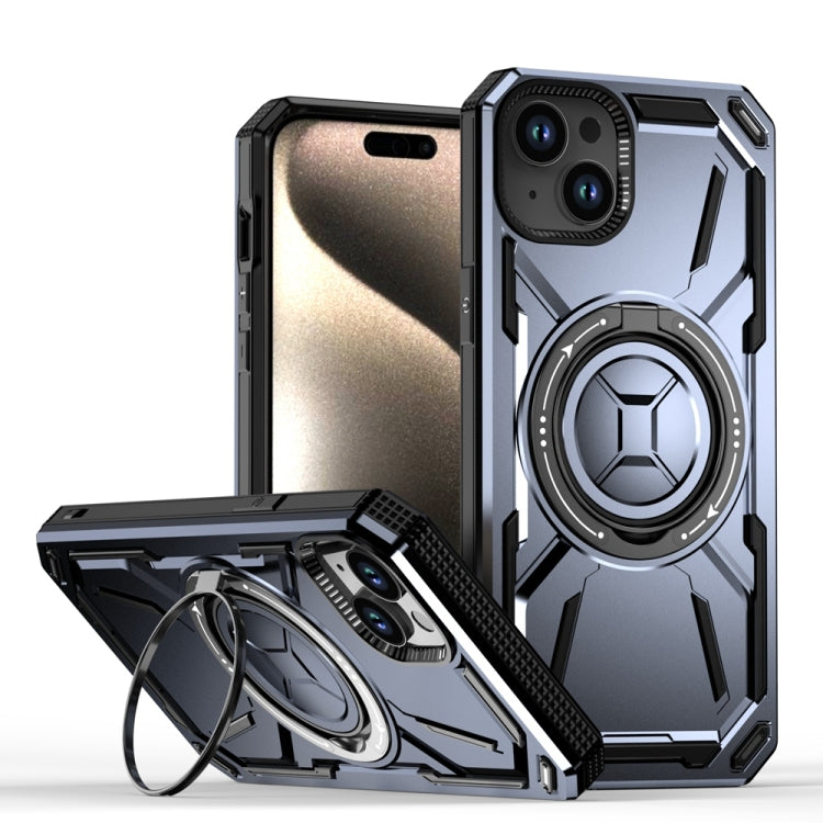 Armor II Series MagSafe Magnetic Holder Phone Case, For iPhone 15 Pro Max, For iPhone 15 Pro, For iPhone 15 Plus, For iPhone 15
