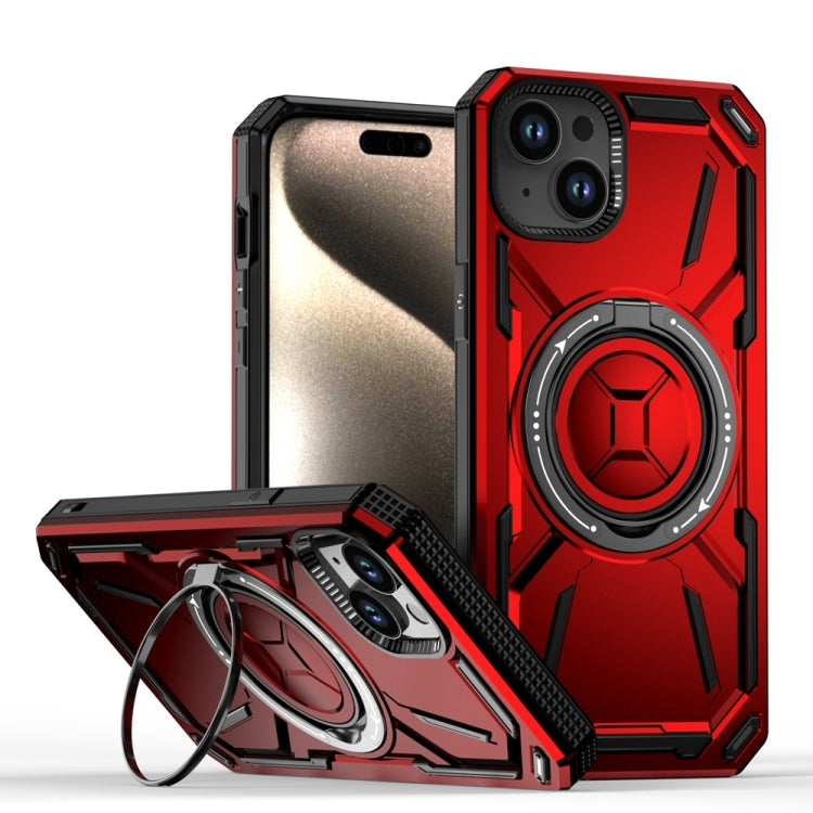 Armor II Series MagSafe Magnetic Holder Phone Case, For iPhone 15 Pro Max, For iPhone 15 Pro, For iPhone 15 Plus, For iPhone 15