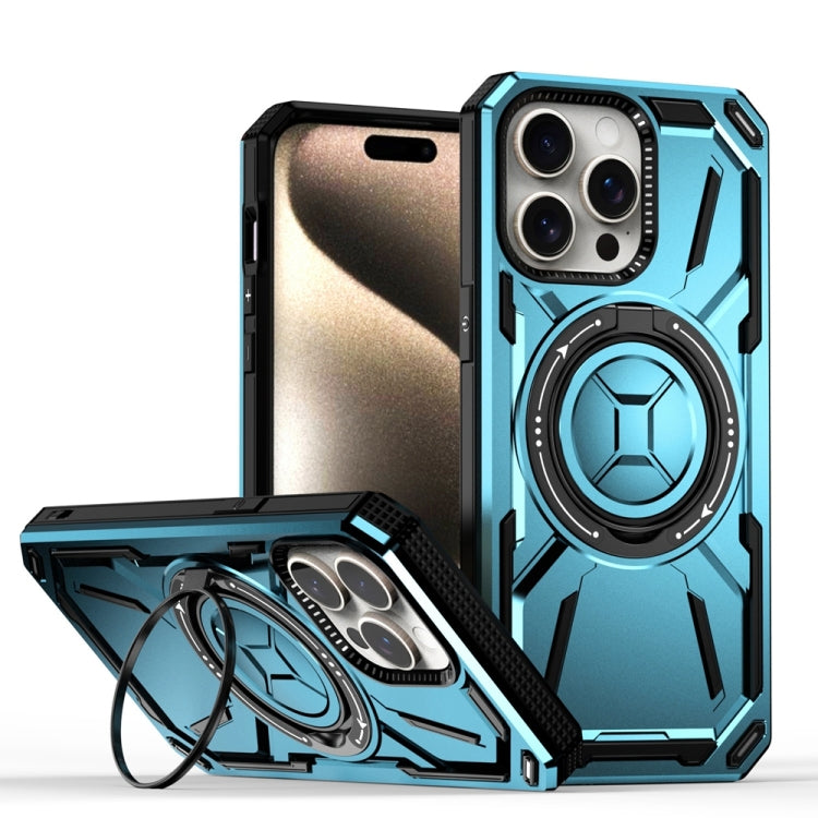 Armor II Series MagSafe Magnetic Holder Phone Case, For iPhone 15 Pro Max, For iPhone 15 Pro, For iPhone 15 Plus, For iPhone 15