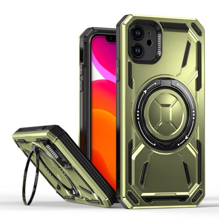 Armor II Series MagSafe Magnetic Holder Phone Case, For iPhone 11