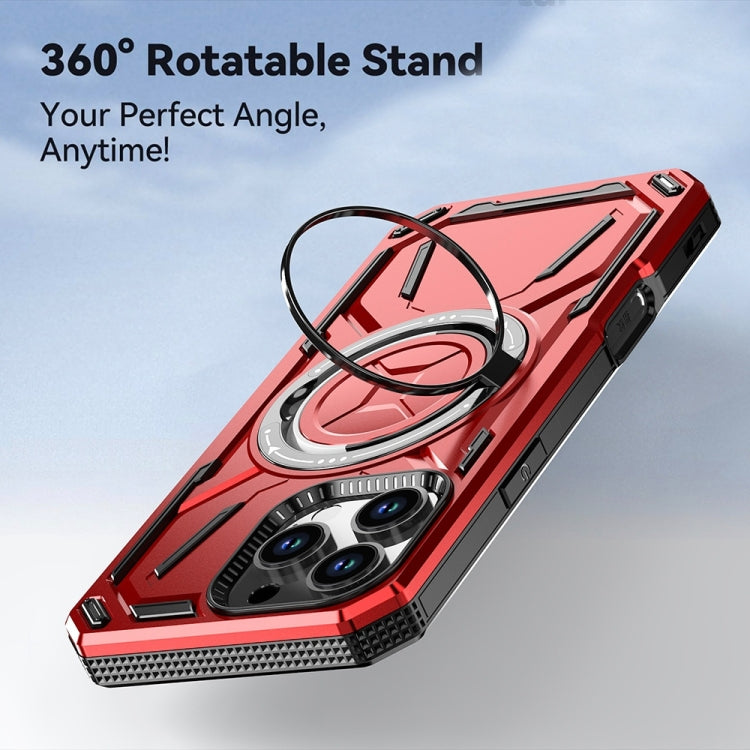 Armor II Series MagSafe Magnetic Holder Phone Case, For iPhone 16 Pro Max, For iPhone 16 Pro, For iPhone 16 Plus, For iPhone 16