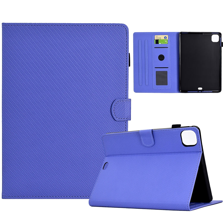 Solid Color Fiber Texture Smart Tablet Leather Case, For iPad Pro 11 2022 / 2022, For iPad Air 10.9 2022 / 2020, For iPad 10.2 2020 / 2019, For iPad Air 10.5 2019