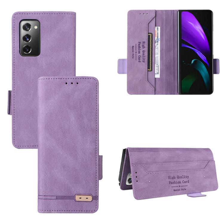 Magnetic Clasp Leather Phone Case