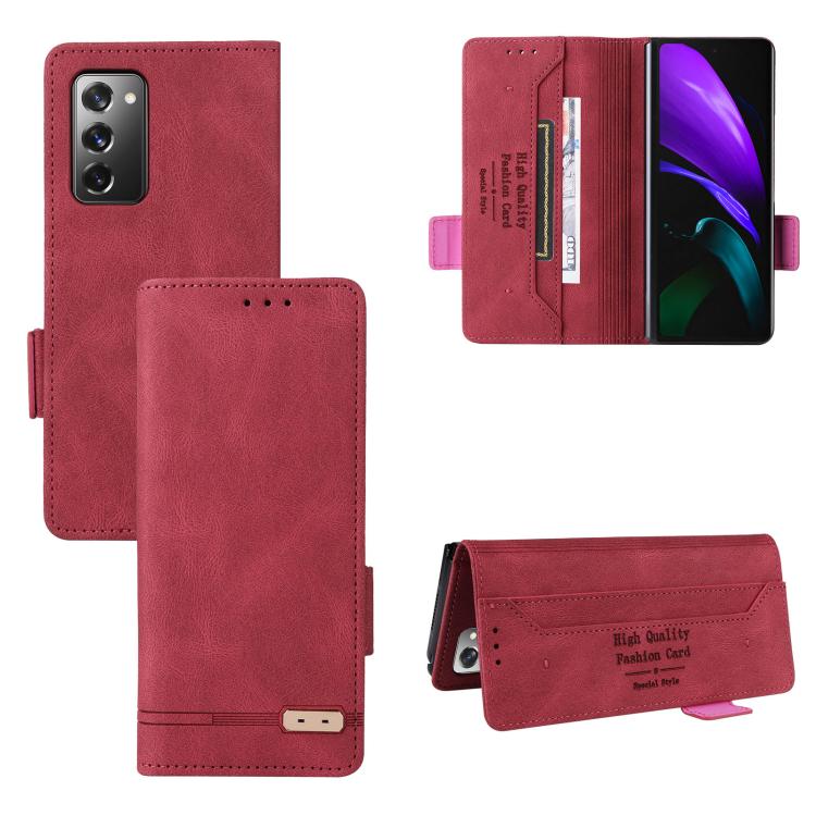 Magnetic Clasp Leather Phone Case