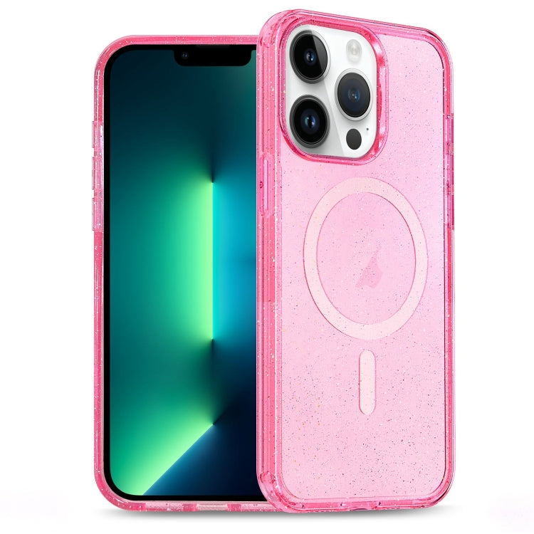 Glitter Powder TPU Hybrid PC MagSafe Phone Case, For iPhone 12 Pro Max, For iPhone 12 Pro