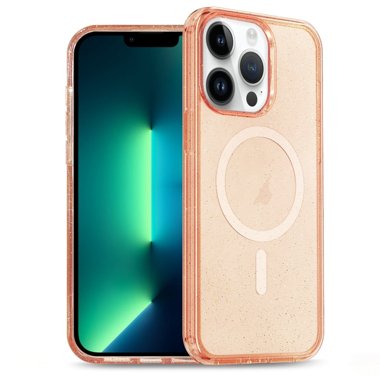 Glitter Powder TPU Hybrid PC MagSafe Phone Case, For iPhone 12 Pro Max, For iPhone 12 Pro