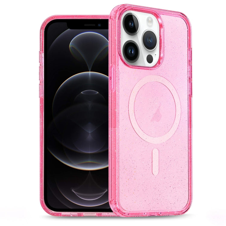Glitter Powder TPU Hybrid PC MagSafe Phone Case, For iPhone 12 Pro Max, For iPhone 12 Pro