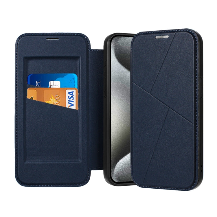 Magnetic Armor Series RFID Card Slots Leather Phone Case