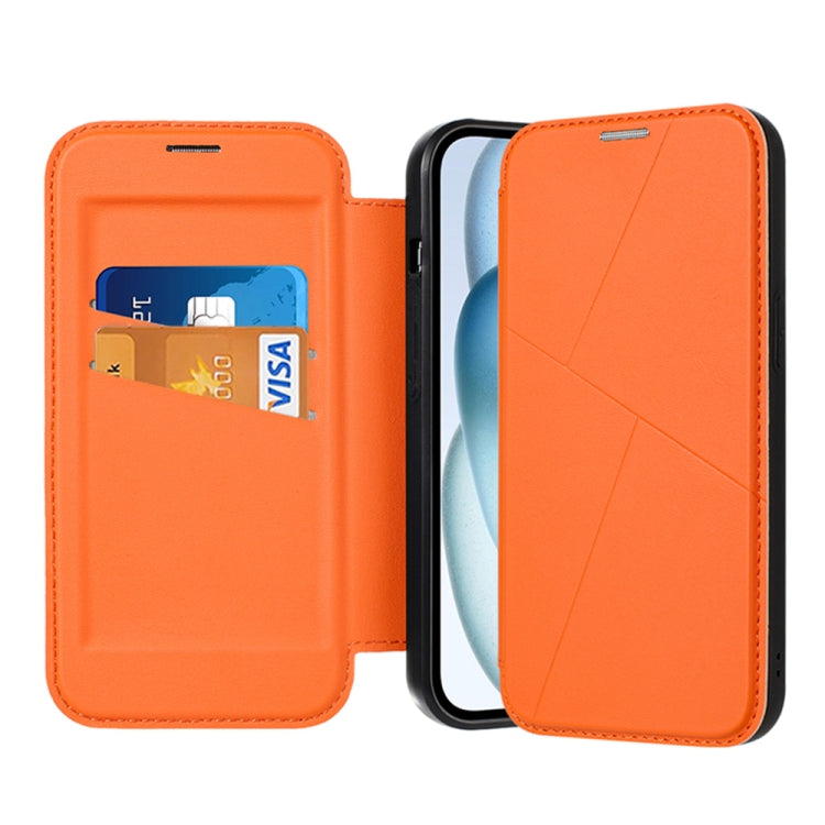 Magnetic Armor Series RFID Card Slots Leather Phone Case