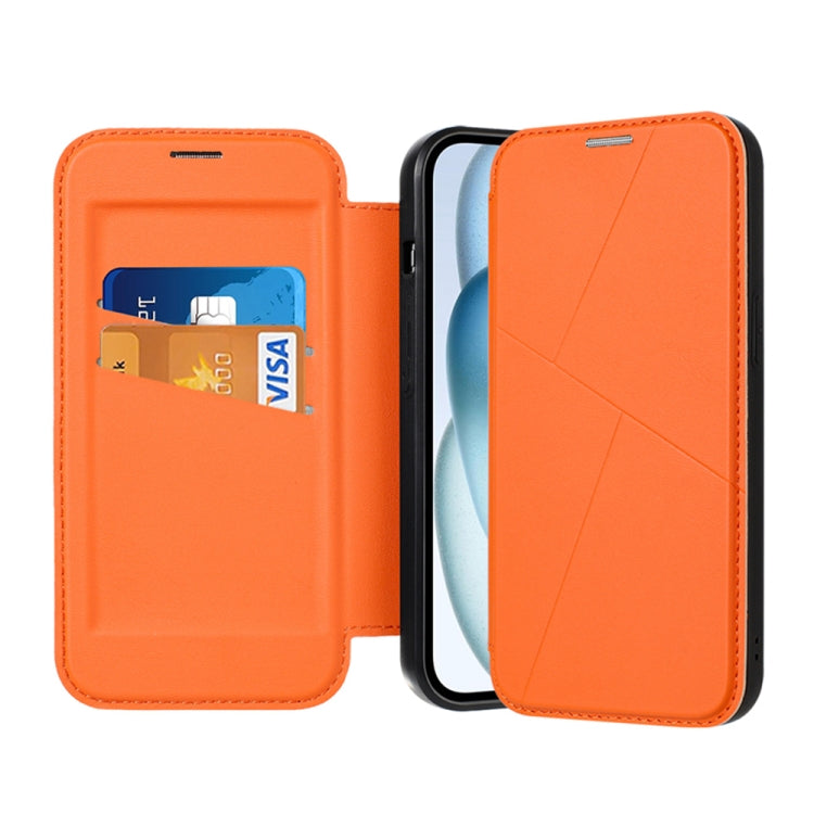 Magnetic Armor Series RFID Card Slots Leather Phone Case
