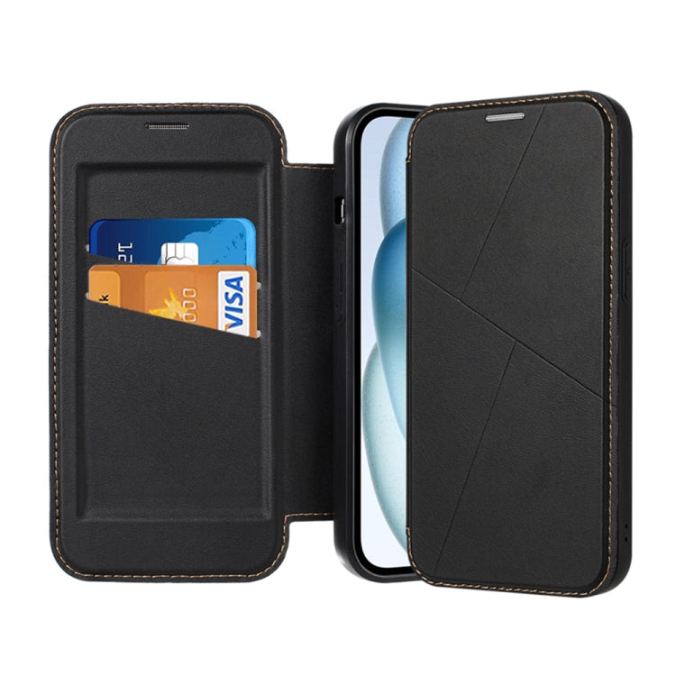 Magnetic Armor Series RFID Card Slots Leather Phone Case, For iPhone 14 / 13, For iPhone 14 Pro, For iPhone 14 Pro Max, For iPhone 13 Pro Max